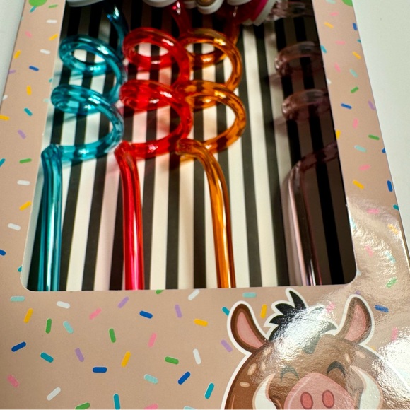 NWT. Disney Primark munchlings straws 4 pack. Adorable twisty plastic straws - Picture 4 of 16